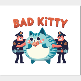 Bad Kitty Posters and Art